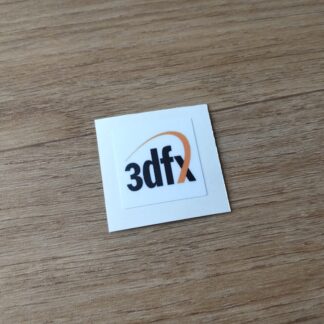 Samolepka 3dfx – 2.5cm