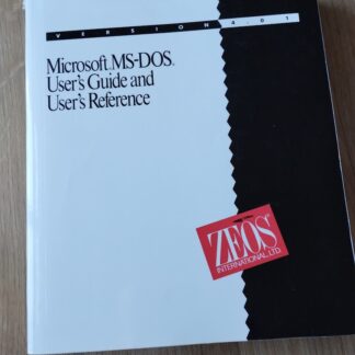 MS-DOS 4.01 User's Guide - Microsoft