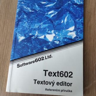 Text602, textový editor, referenční příručka - Jiří Lapáček