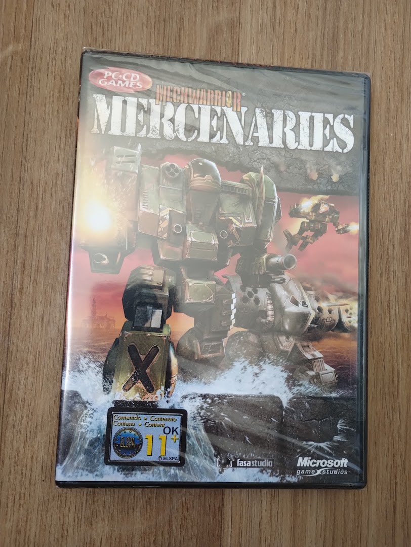 MechWarrior 4: Mercenaries, PC CD
