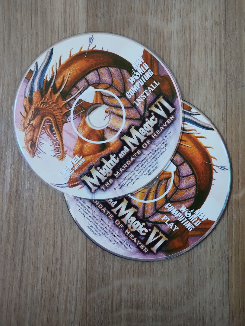 LEVEL 69 2xCD - Might and Magic VI, PC CD